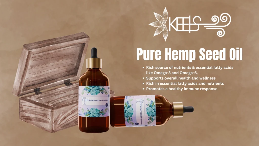 Kief Pure Hemp Seed Oil