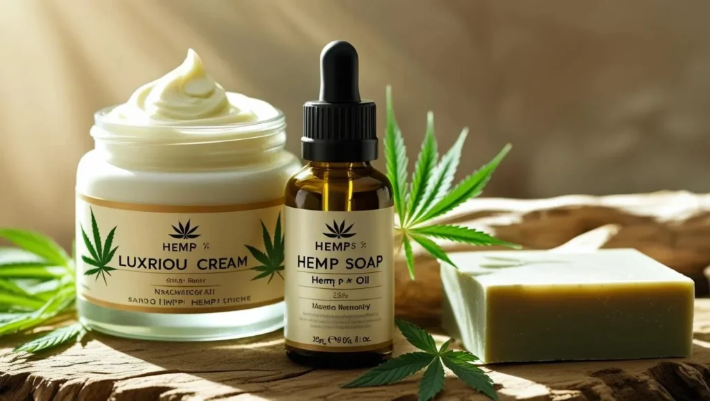 Hemp Cosmetics and skincare