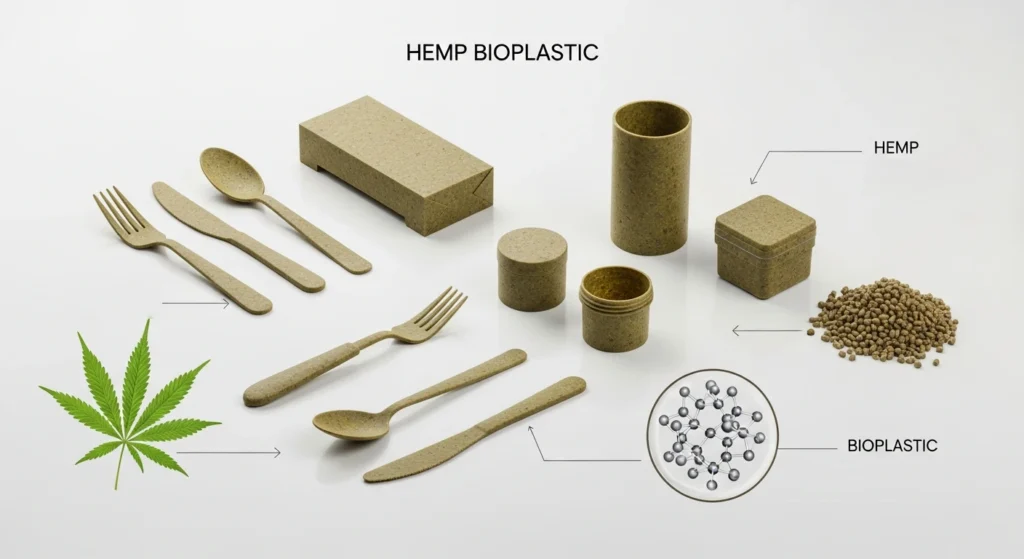 Hemp Bioplastic